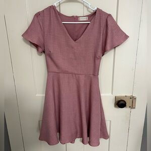 Pink dress, altrd state size, small